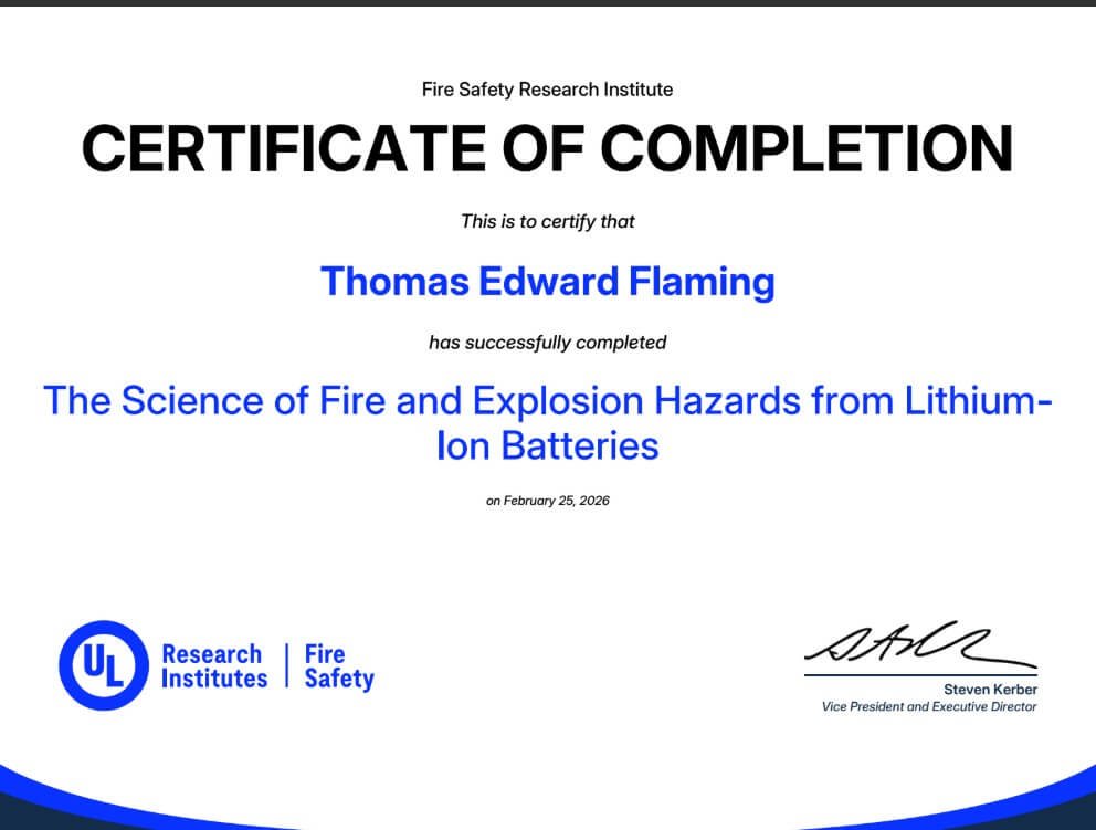 Sertifikat UL Research